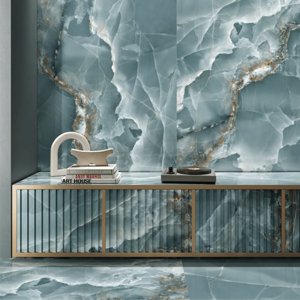 Πλακάκι Tele Di Marmo Onyx Green γυαλιστερό 60x120 cm